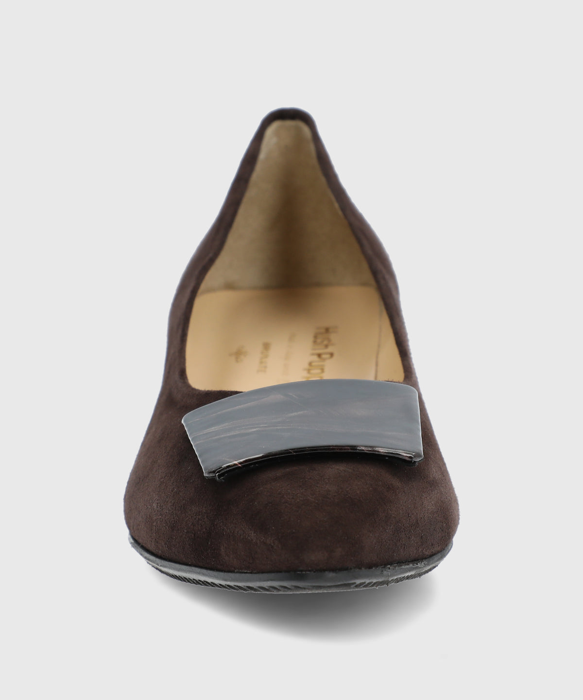 Zapato Brunate Cuero Mujer Corsa Café-Hush Puppies Chile