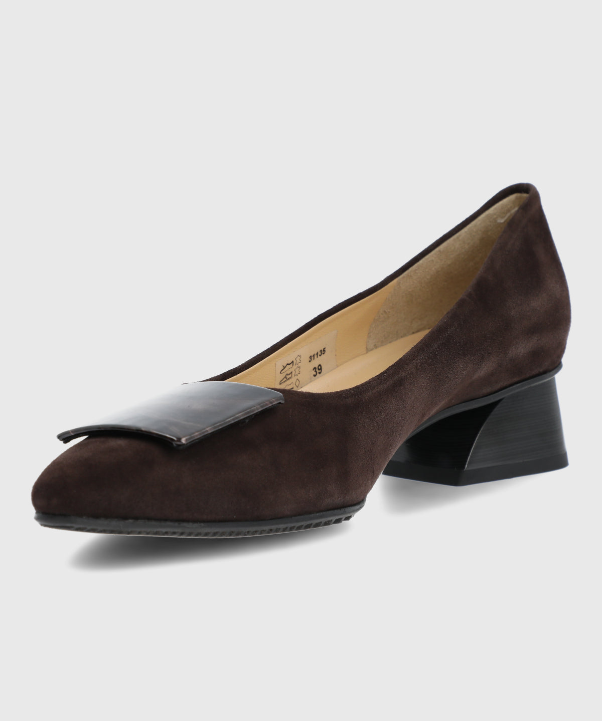 Zapato Brunate Cuero Mujer Corsa Café-Hush Puppies Chile