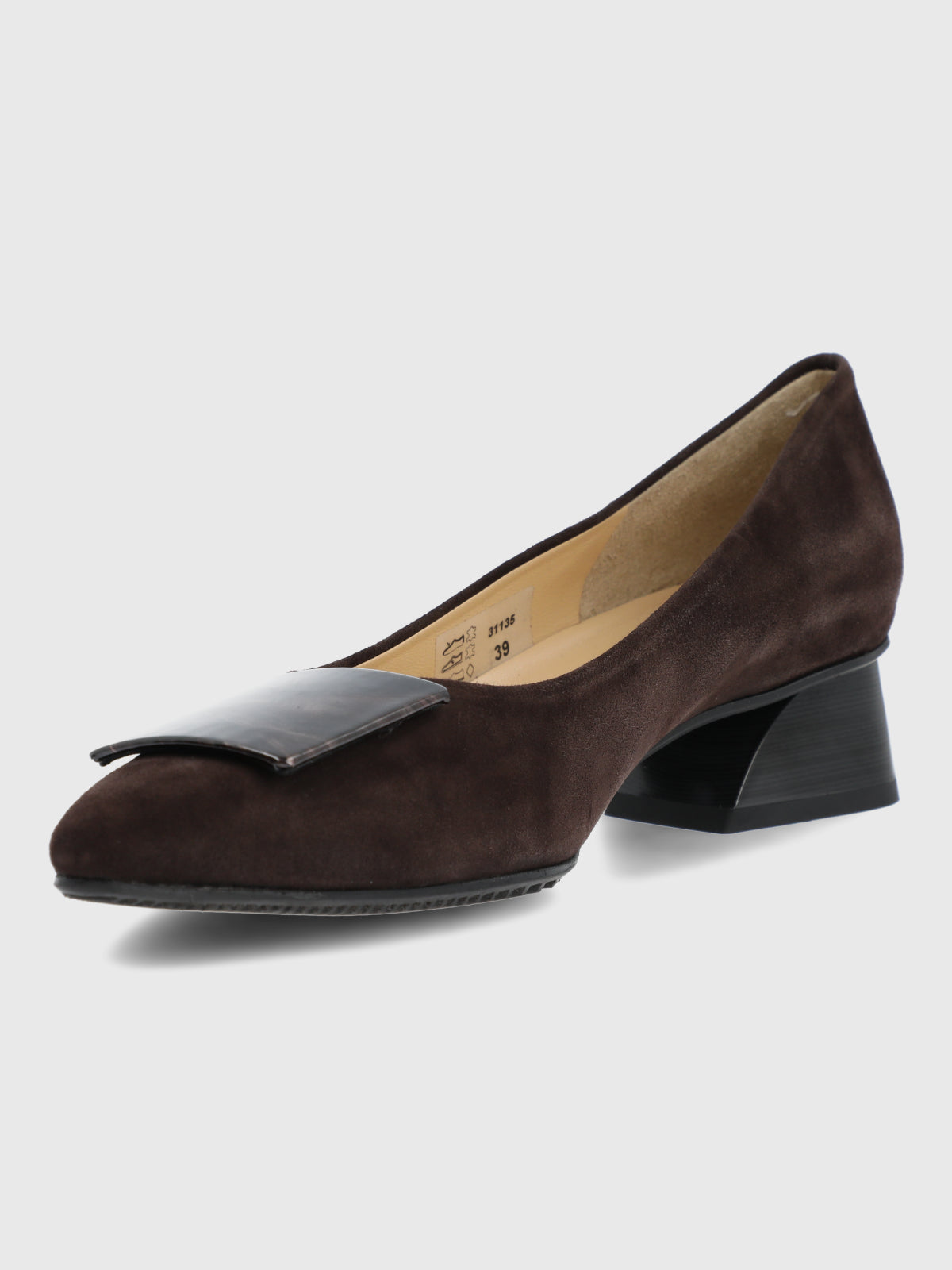 Zapato Brunate Cuero Mujer Corsa Café-Hush Puppies Chile