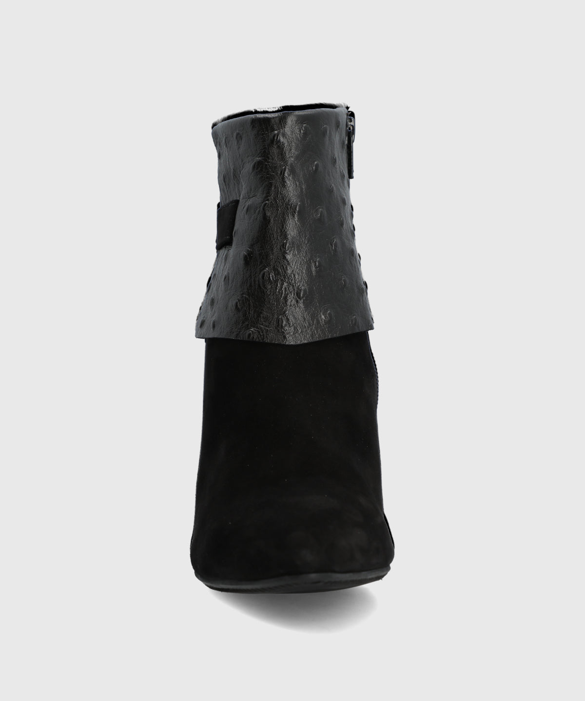 Botin Brunate Cuero Mujer Milazo Negro-Hush Puppies Chile