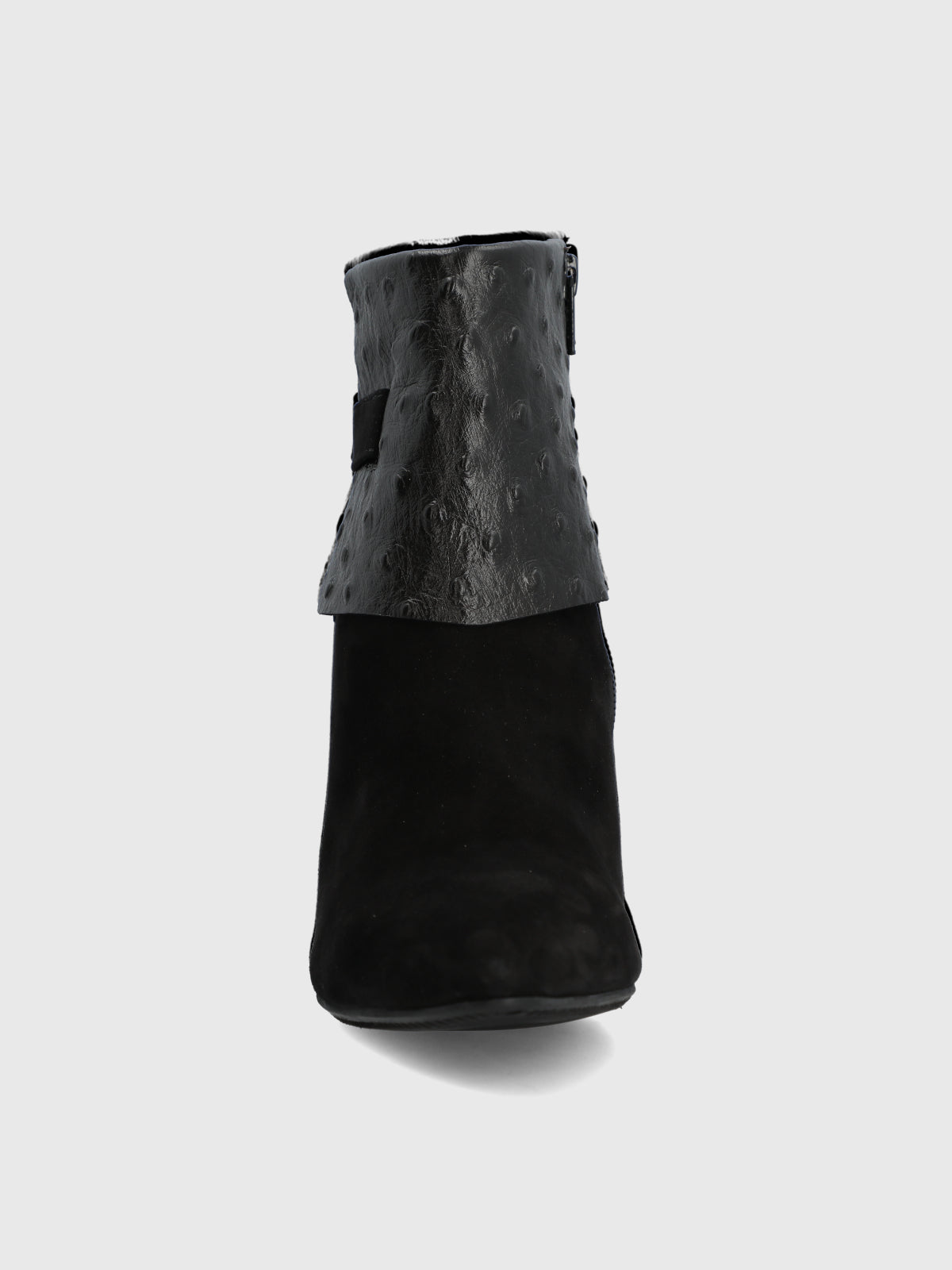 Botin Brunate Cuero Mujer Milazo Negro-Hush Puppies Chile
