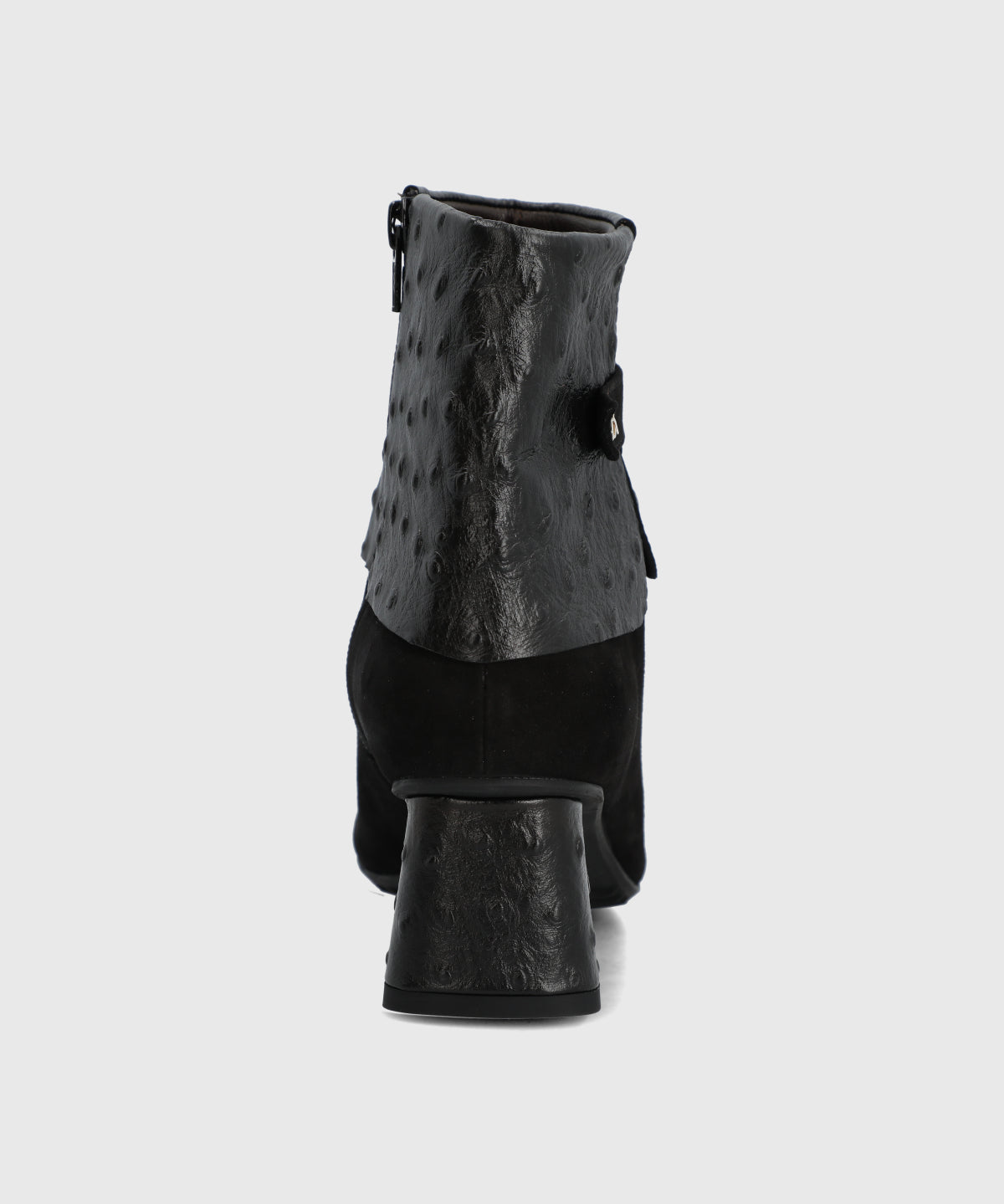 Botin Brunate Cuero Mujer Milazo Negro-Hush Puppies Chile