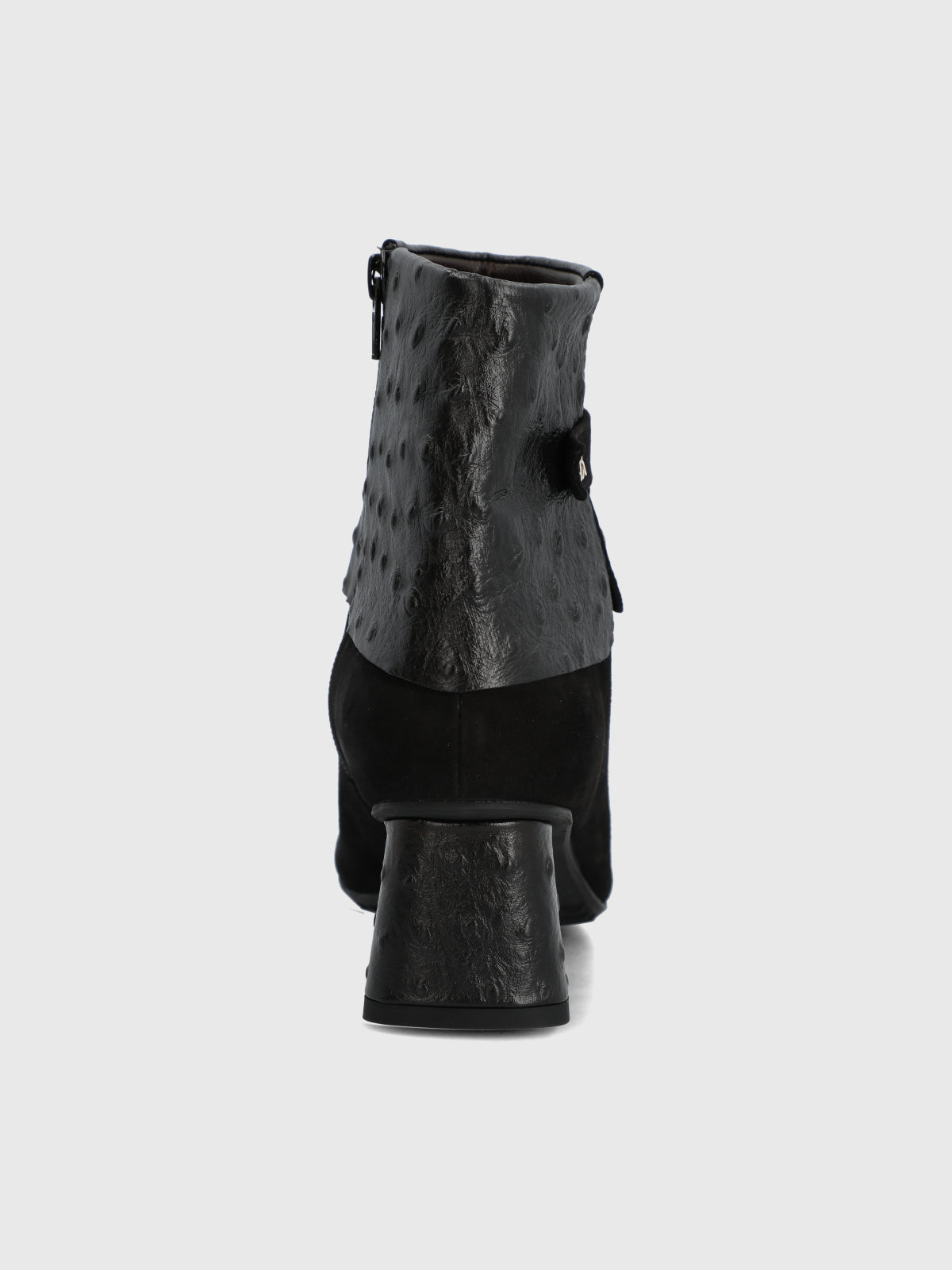 Botin Brunate Cuero Mujer Milazo Negro-Hush Puppies Chile