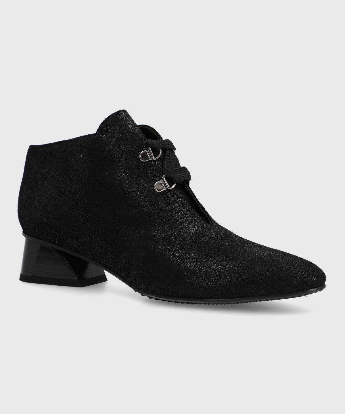 Zapato Brunate Cuero Mujer Treza Negro-Hush Puppies Chile