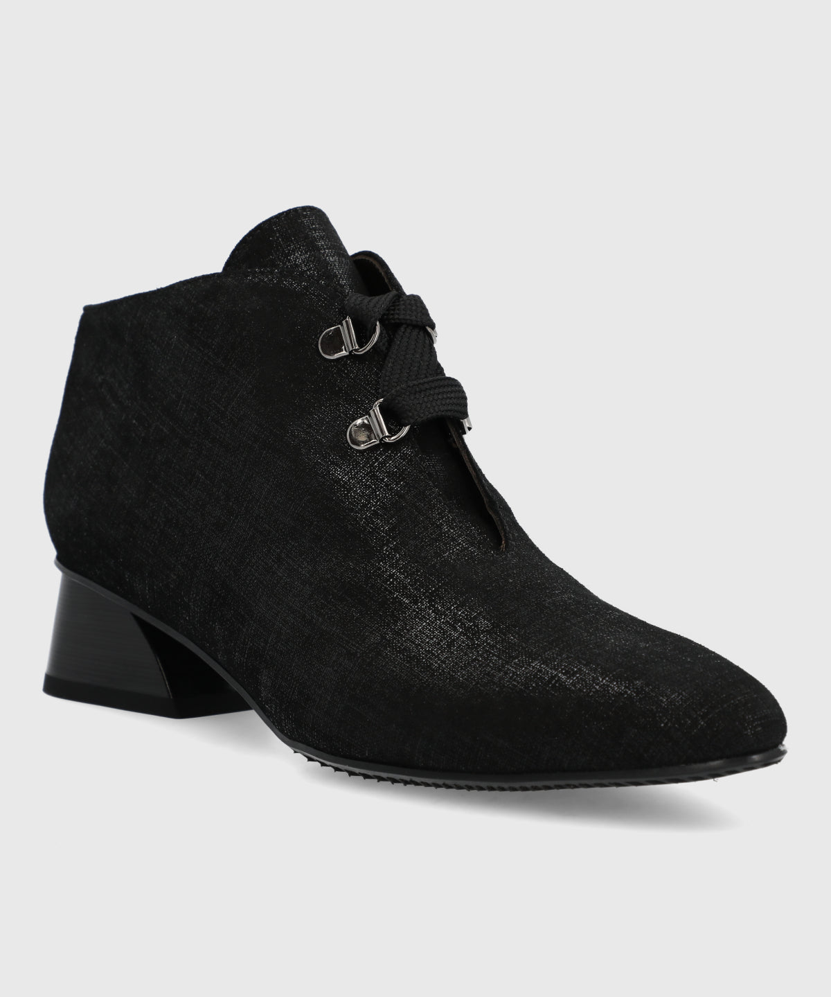 Zapato Brunate Cuero Mujer Treza Negro-Hush Puppies Chile