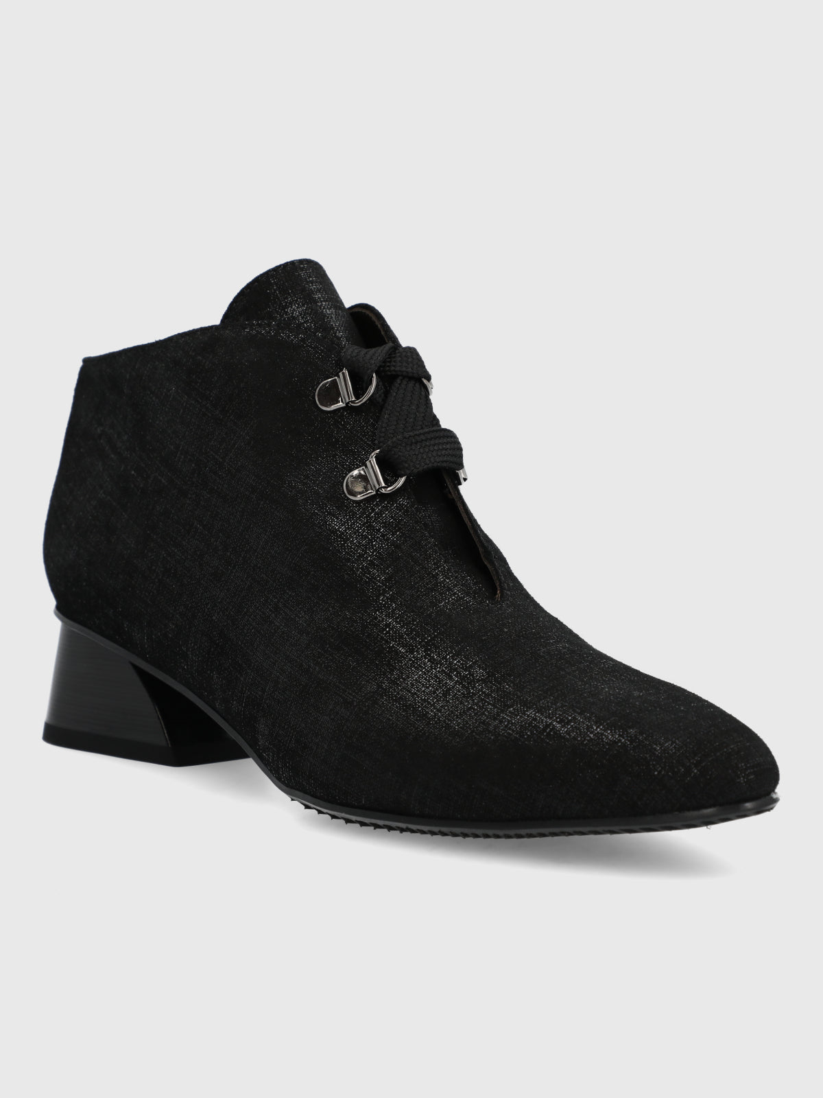 Zapato Brunate Cuero Mujer Treza Negro-Hush Puppies Chile