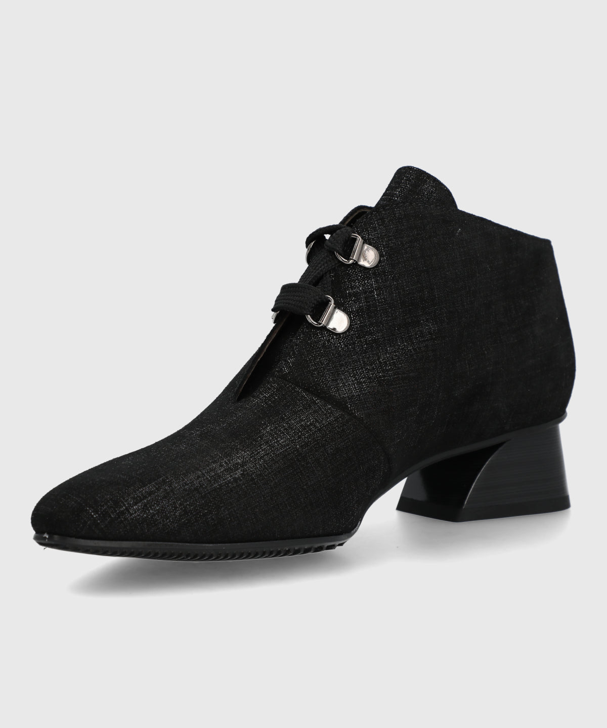 Zapato Brunate Cuero Mujer Treza Negro-Hush Puppies Chile