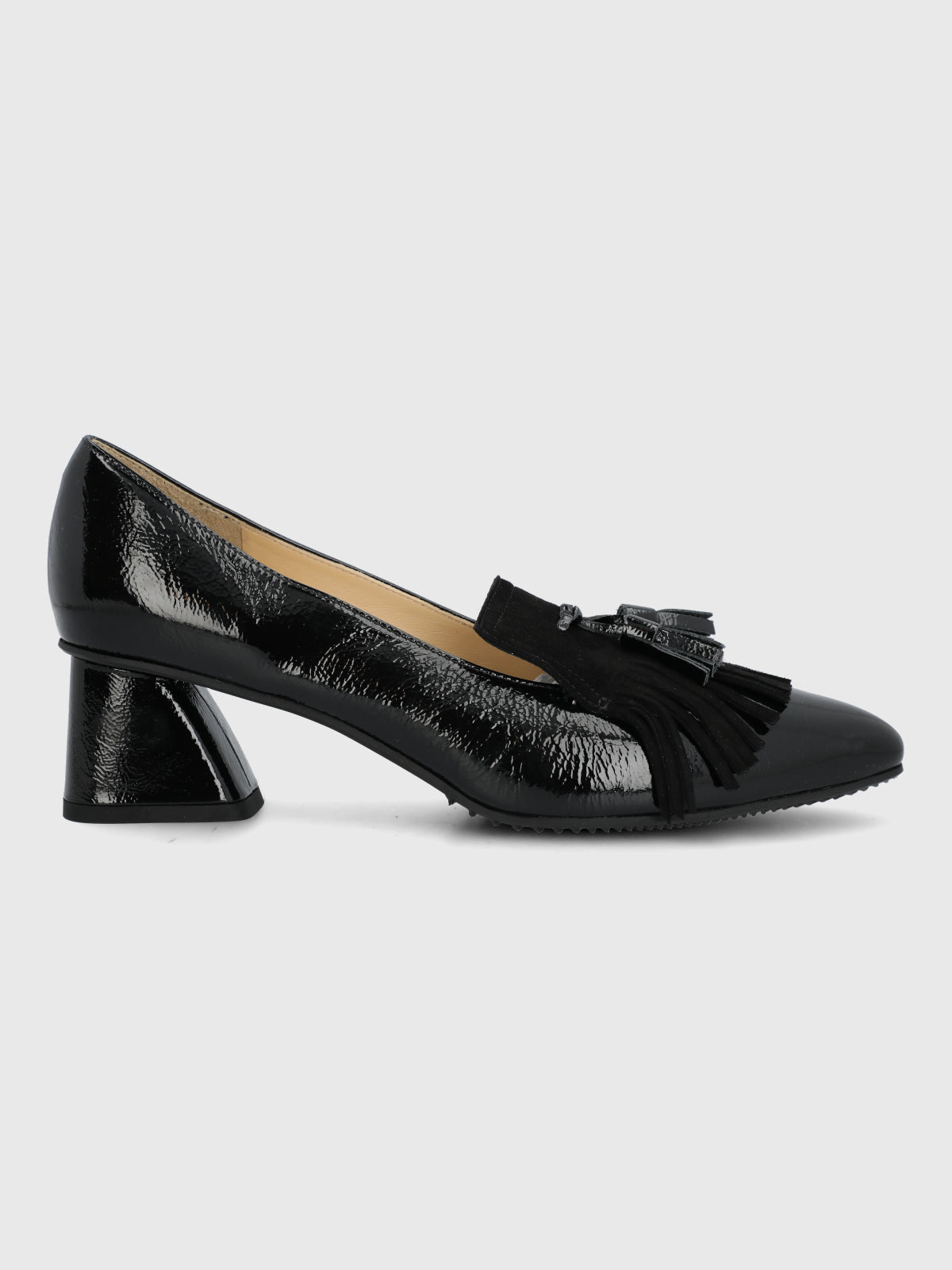 Zapato Brunate Cuero Mujer Vicola Negro-Hush Puppies Chile