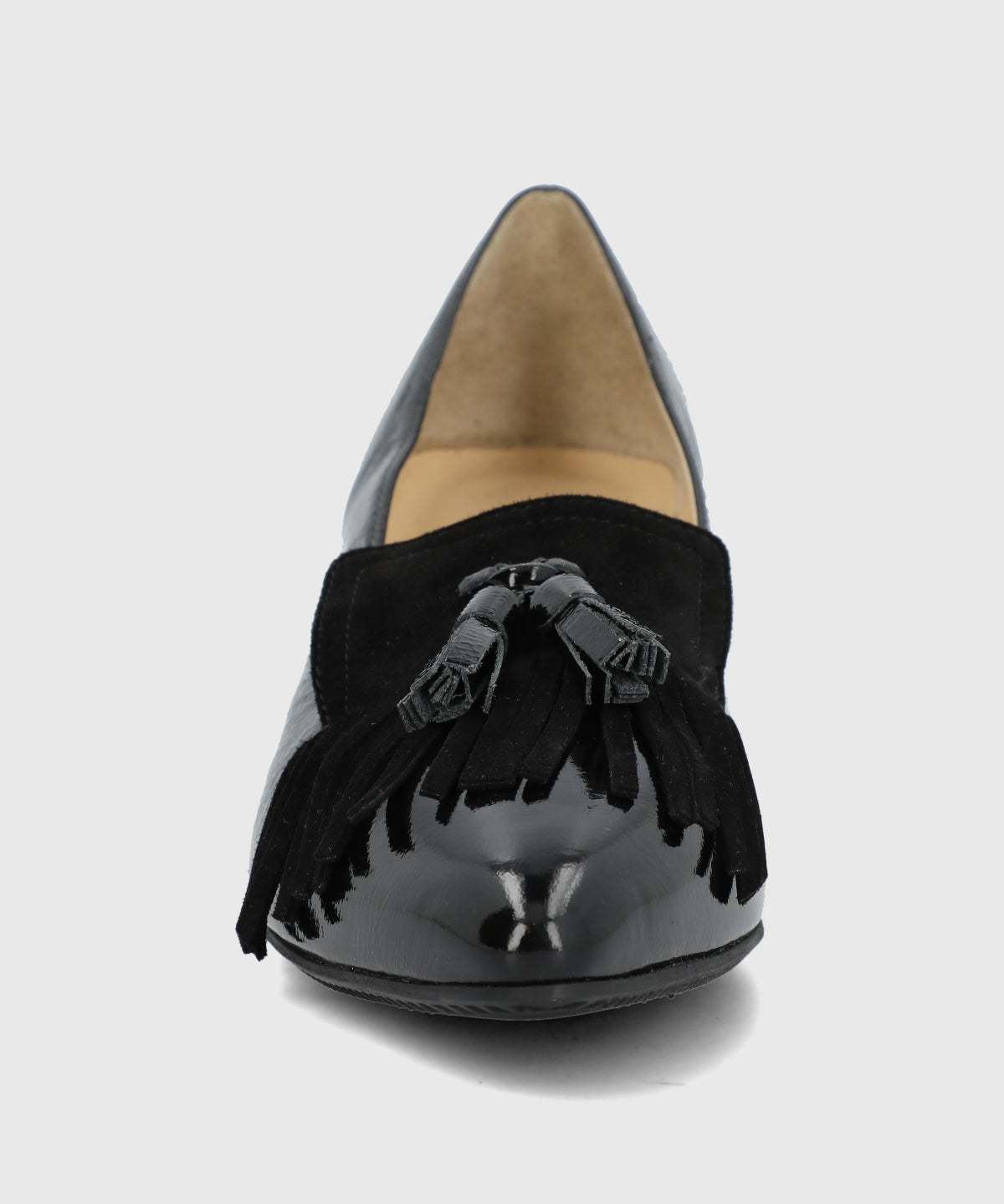 Zapato Brunate Cuero Mujer Vicola Negro-Hush Puppies Chile