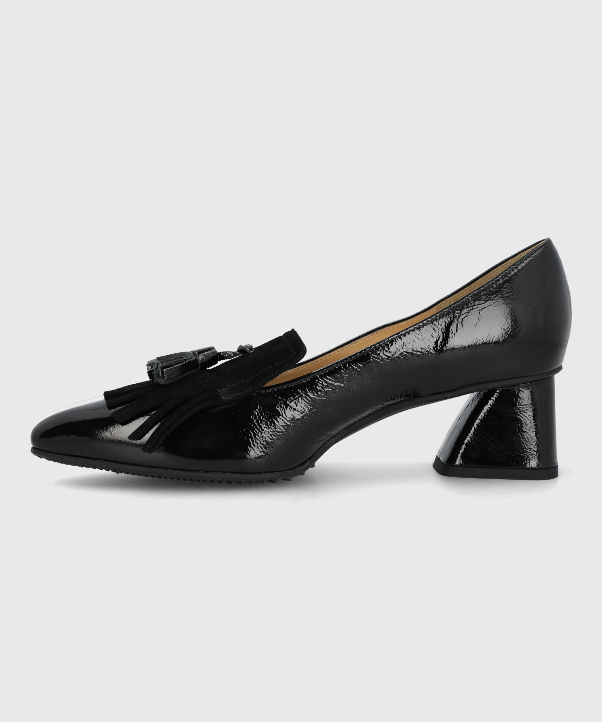 Zapato Brunate Cuero Mujer Vicola Negro-Hush Puppies Chile