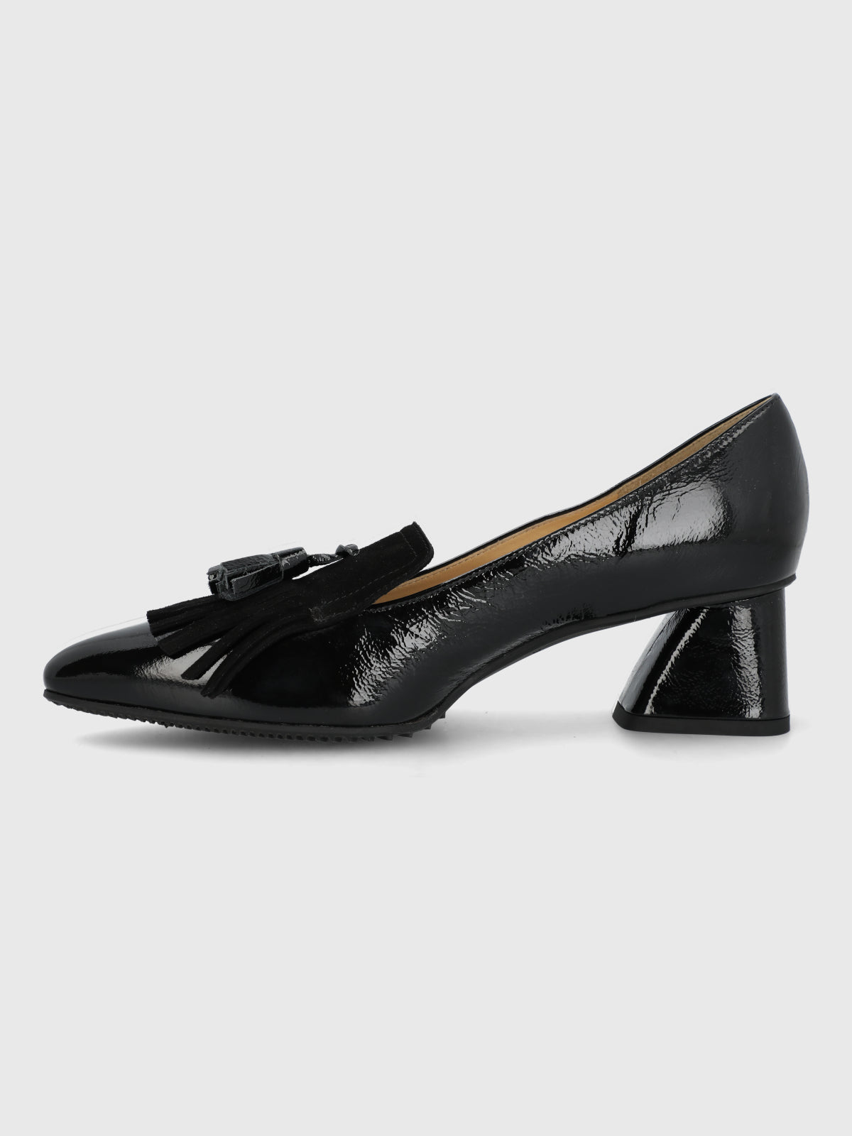 Zapato Brunate Cuero Mujer Vicola Negro-Hush Puppies Chile