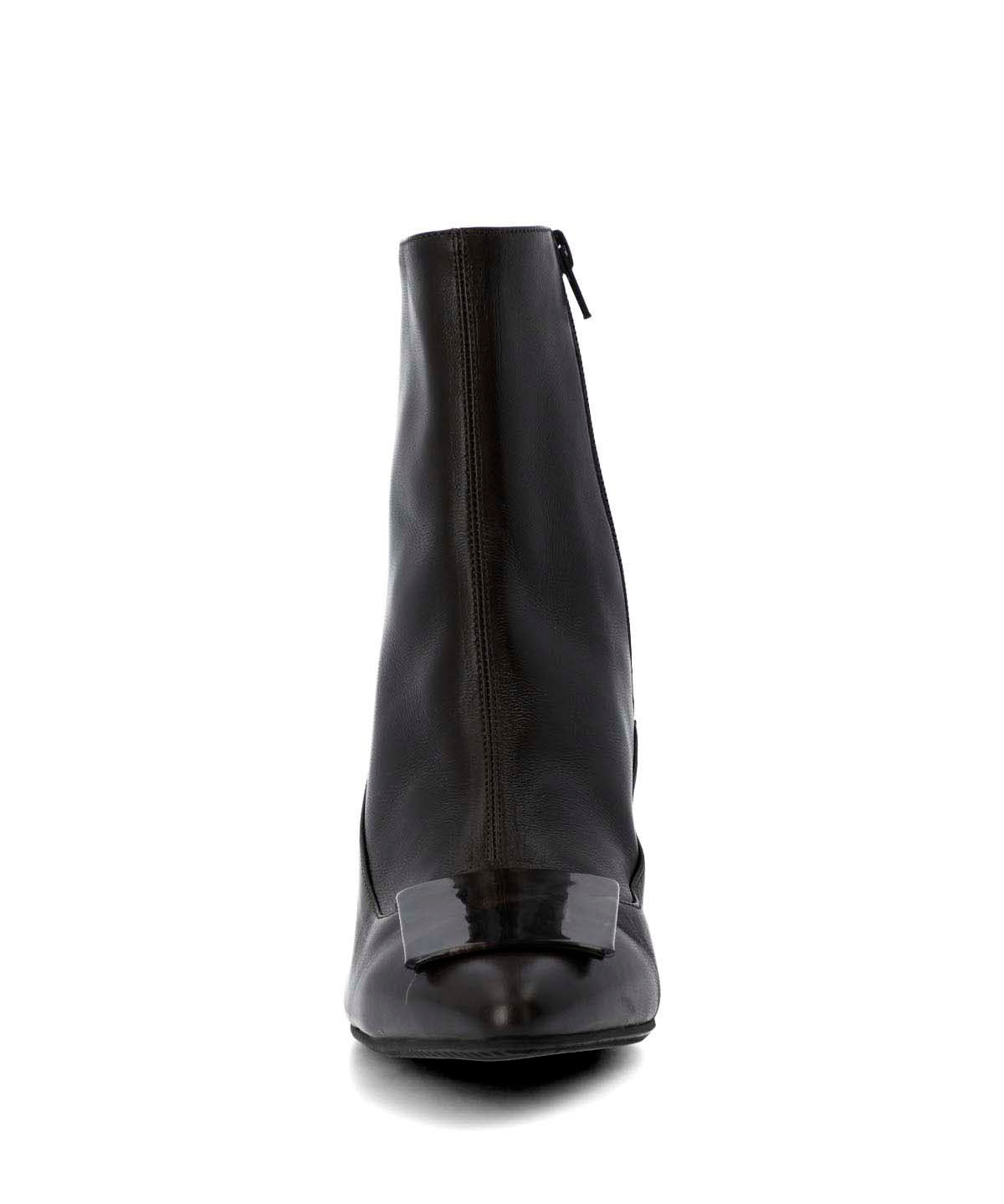 Botin Brunate Cuero Mujer Bertani Café-Hush Puppies Chile