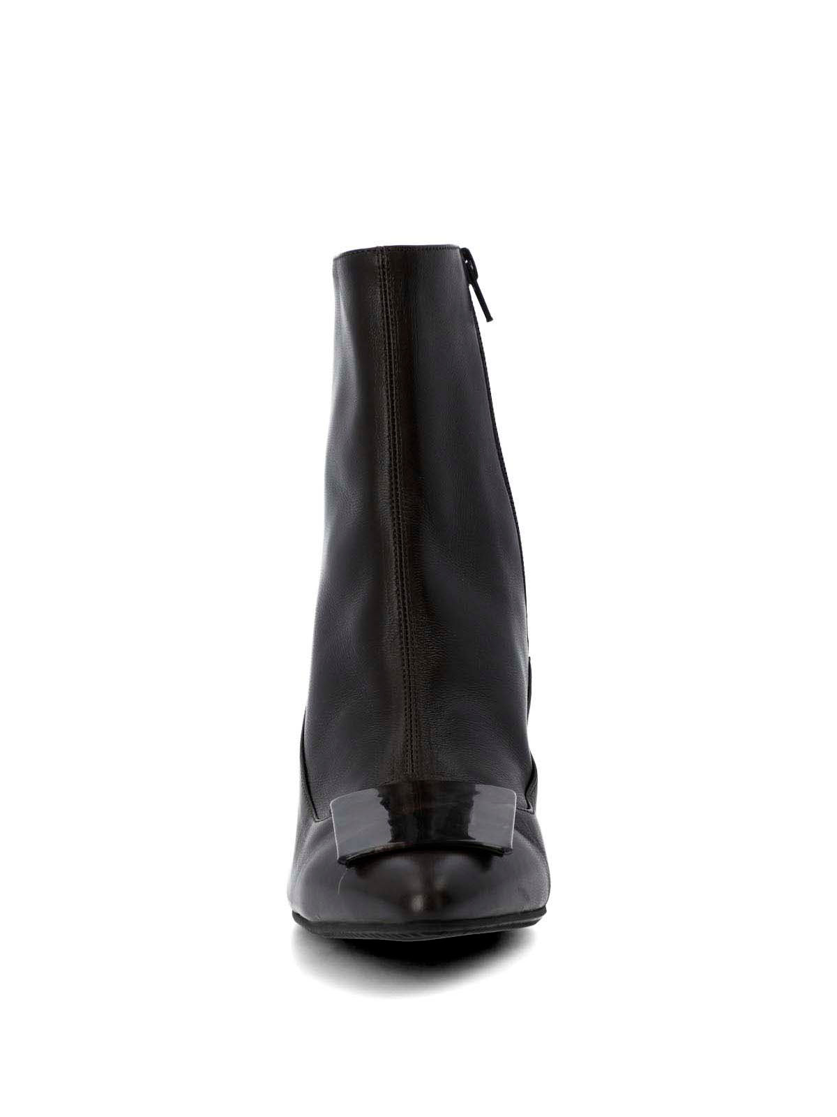 Botin Brunate Cuero Mujer Bertani Café-Hush Puppies Chile