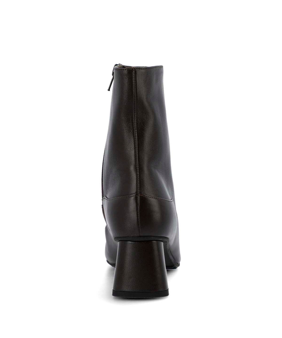 Botin Brunate Cuero Mujer Bertani Café-Hush Puppies Chile
