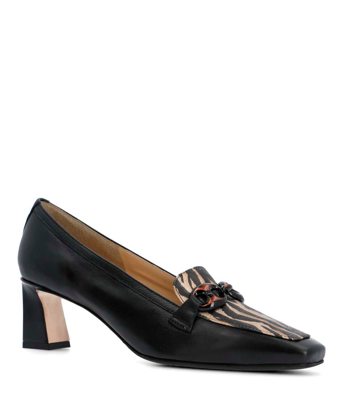 Zapato Brunate Cuero Mujer Dogana Negro-Hush Puppies Chile