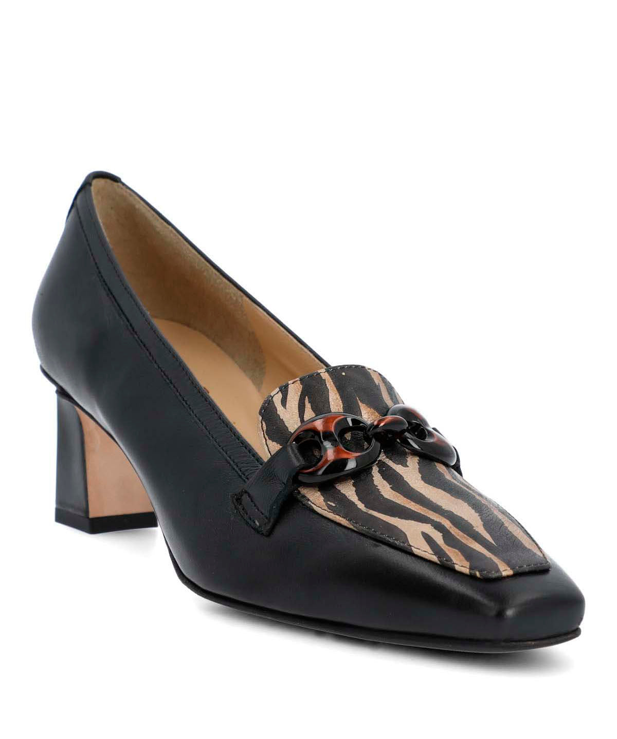 Zapato Brunate Cuero Mujer Dogana Negro-Hush Puppies Chile