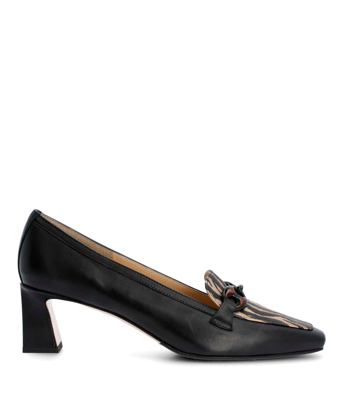Zapato Brunate Cuero Mujer Dogana Negro-Hush Puppies Chile
