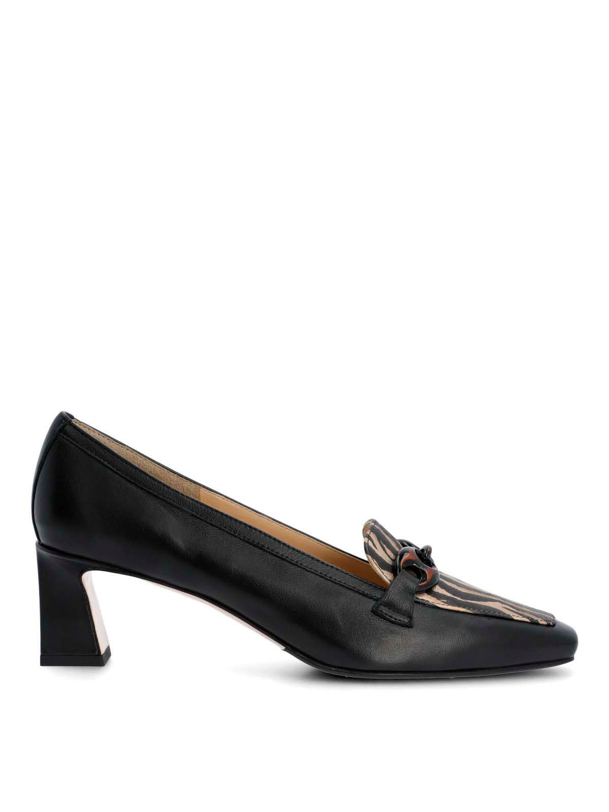 Zapato Brunate Cuero Mujer Dogana Negro-Hush Puppies Chile
