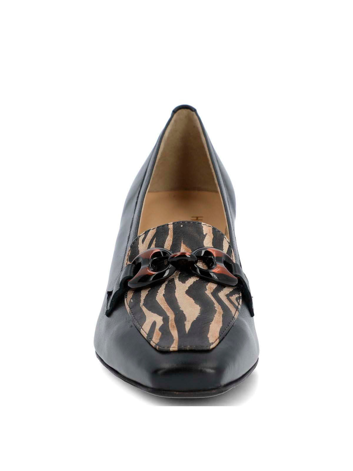 Zapato Brunate Cuero Mujer Dogana Negro-Hush Puppies Chile