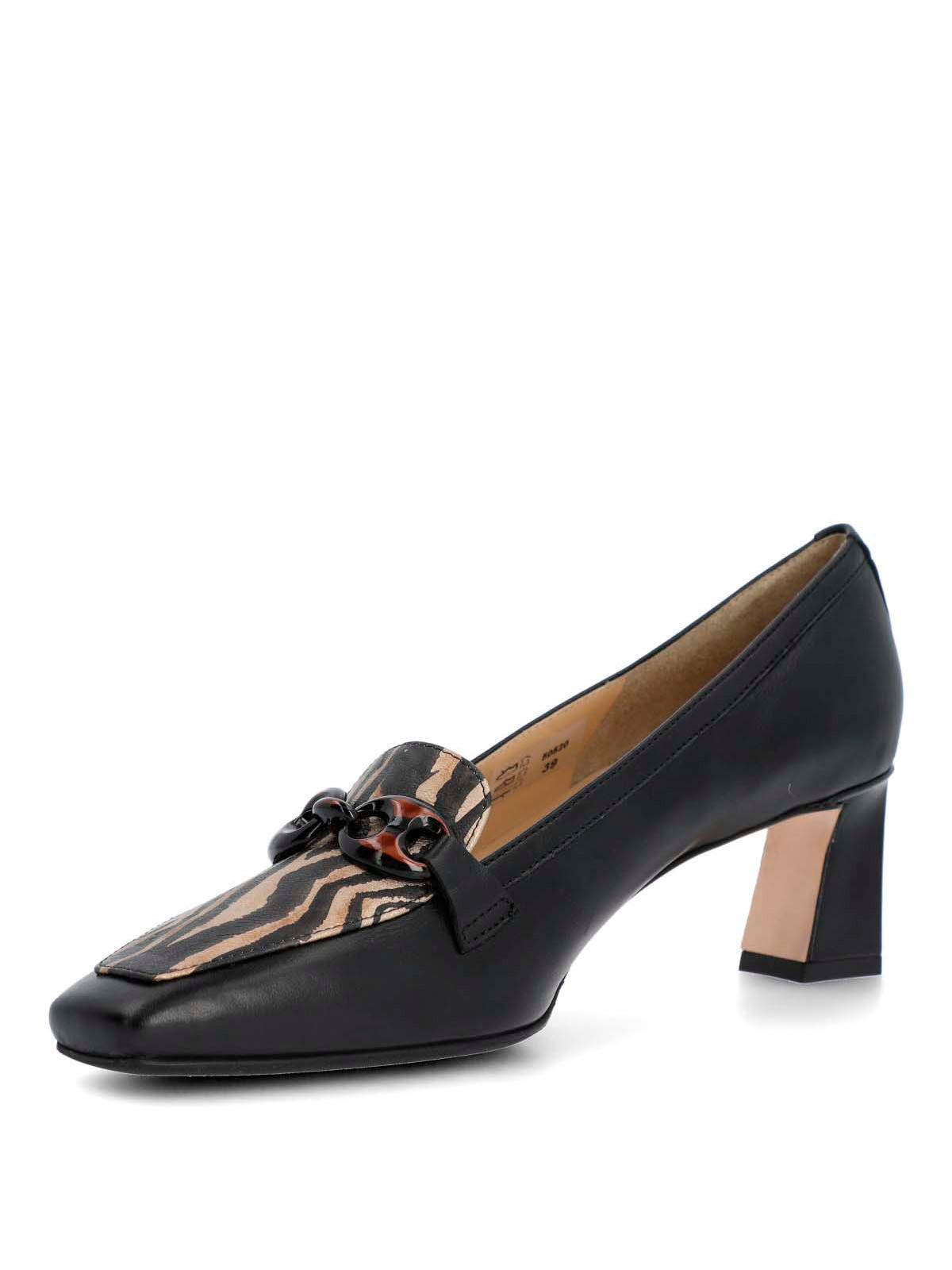 Zapato Brunate Cuero Mujer Dogana Negro-Hush Puppies Chile