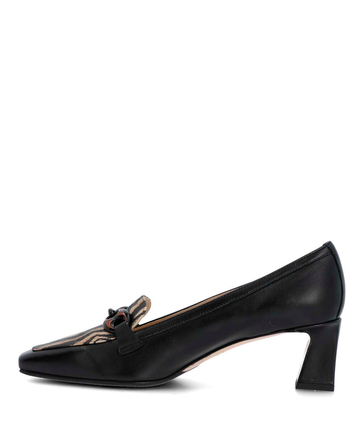 Zapato Brunate Cuero Mujer Dogana Negro-Hush Puppies Chile