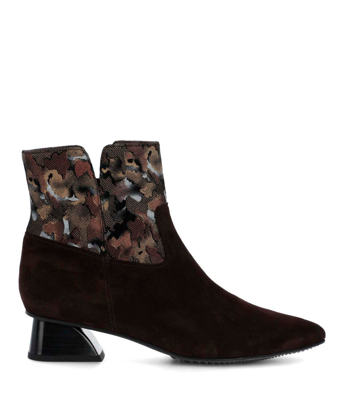 Botin Brunate Cuero Mujer Marsalla Café-Hush Puppies Chile