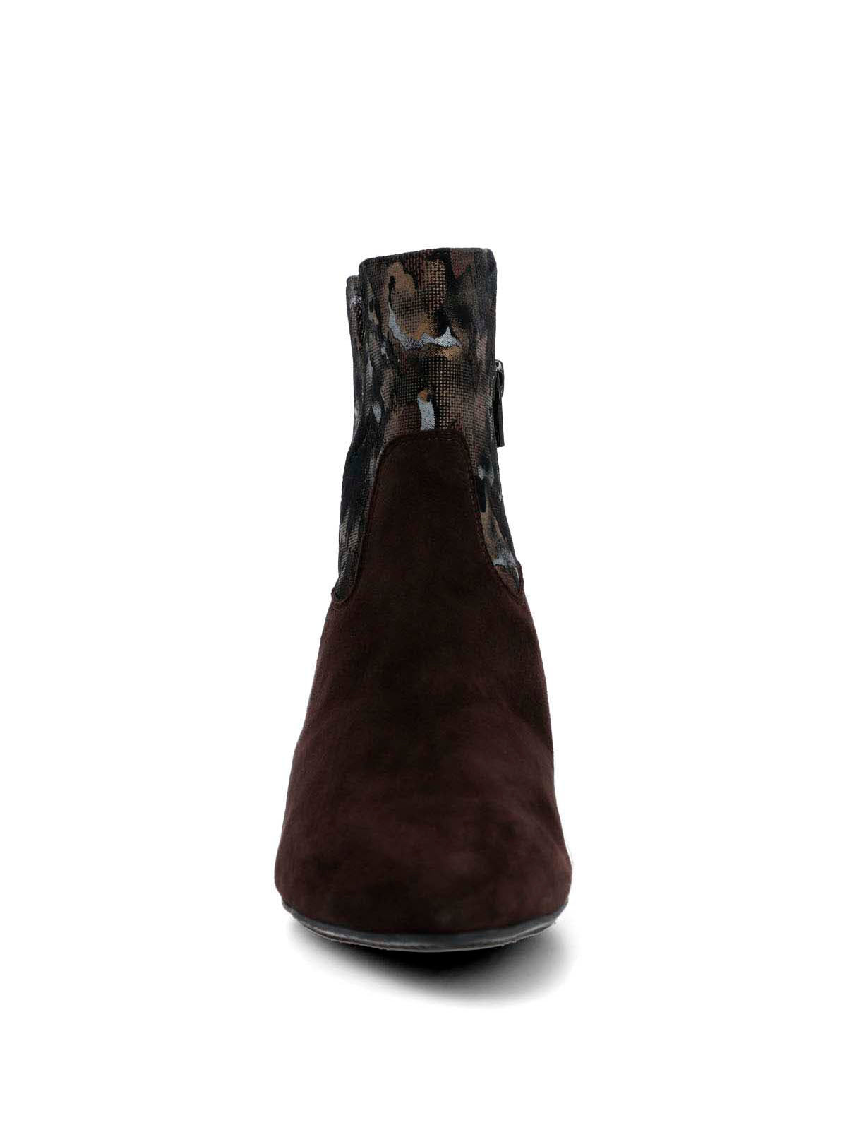 Botin Brunate Cuero Mujer Marsalla Café-Hush Puppies Chile