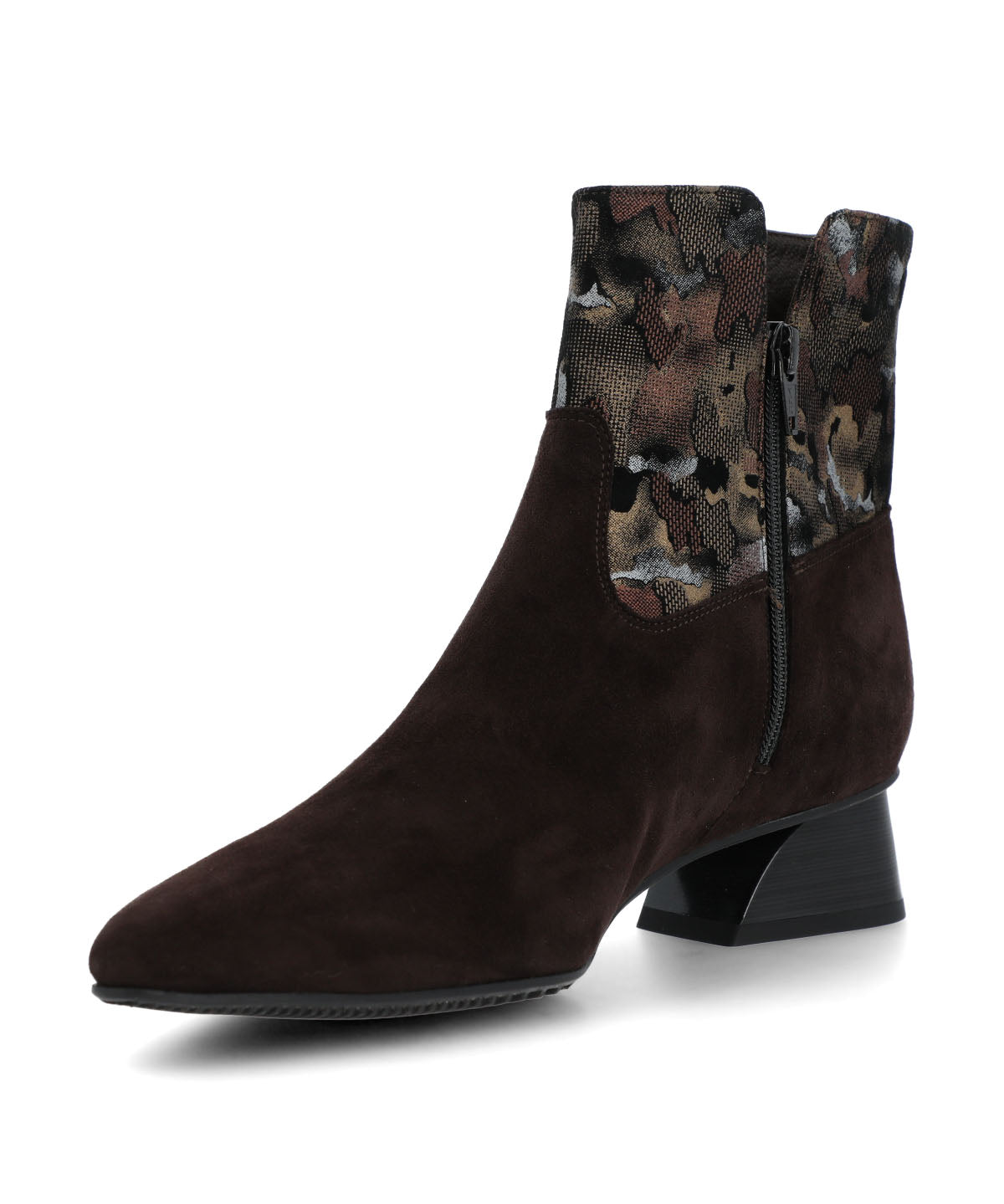 Botin Brunate Cuero Mujer Marsalla Café-Hush Puppies Chile