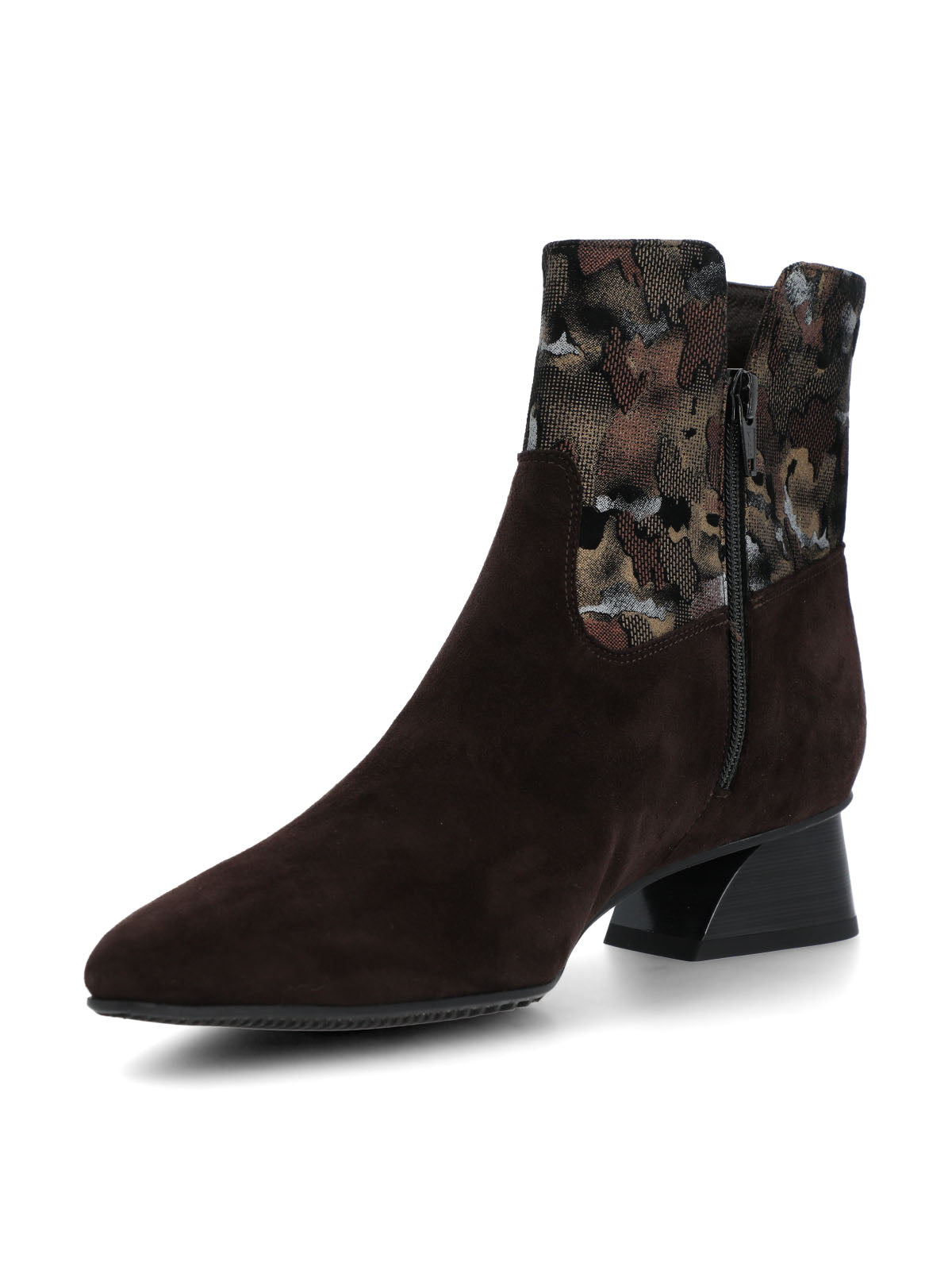 Botin Brunate Cuero Mujer Marsalla Café-Hush Puppies Chile