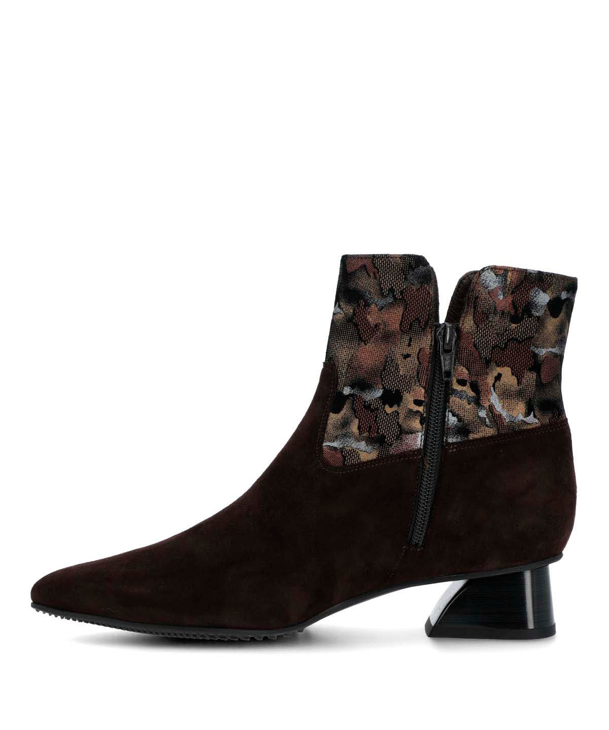 Botin Brunate Cuero Mujer Marsalla Café-Hush Puppies Chile