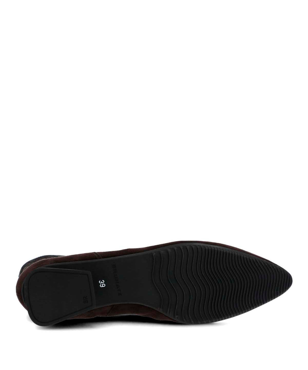 Botin Brunate Cuero Mujer Marsalla Café-Hush Puppies Chile