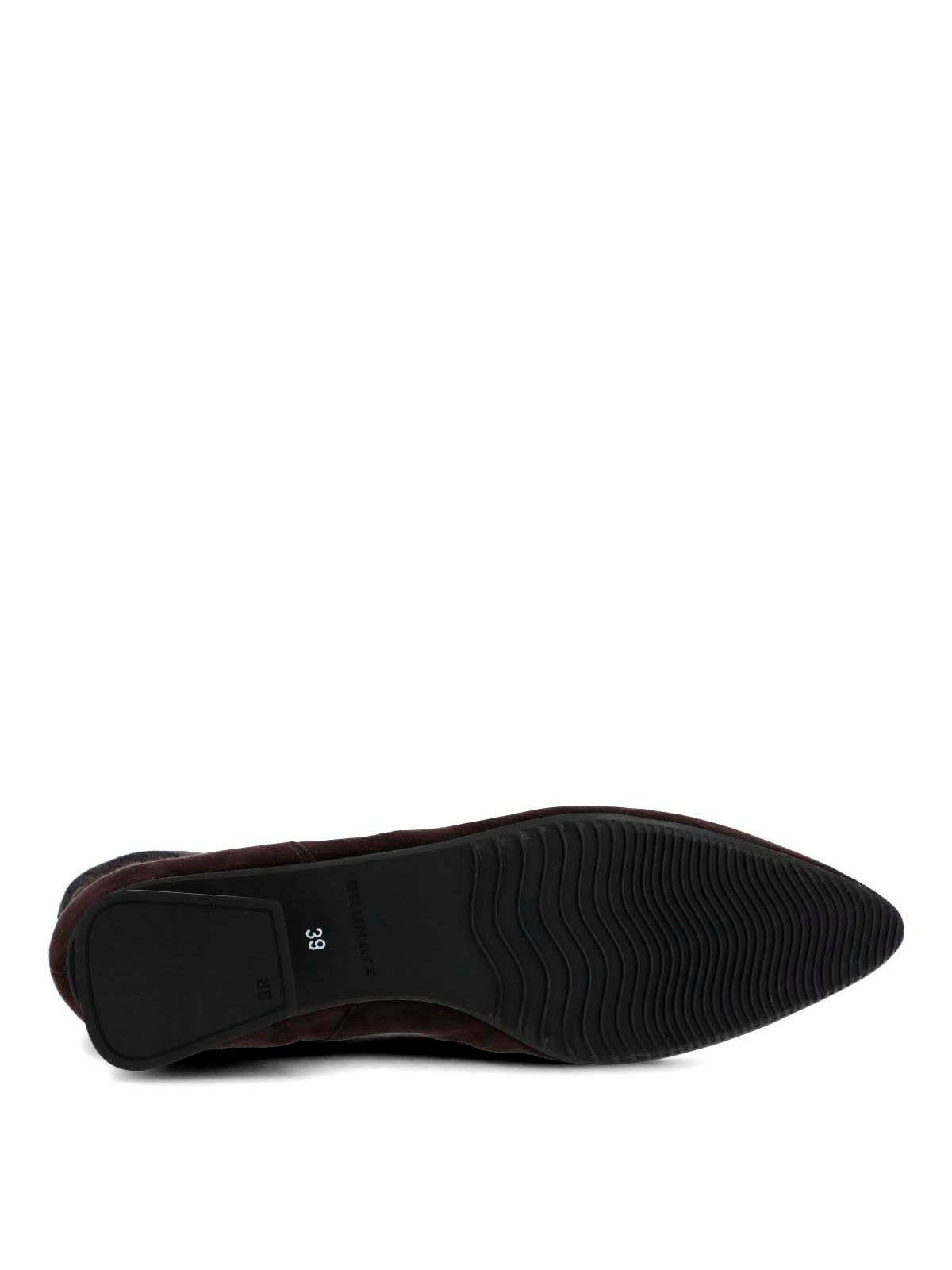 Botin Brunate Cuero Mujer Marsalla Café-Hush Puppies Chile