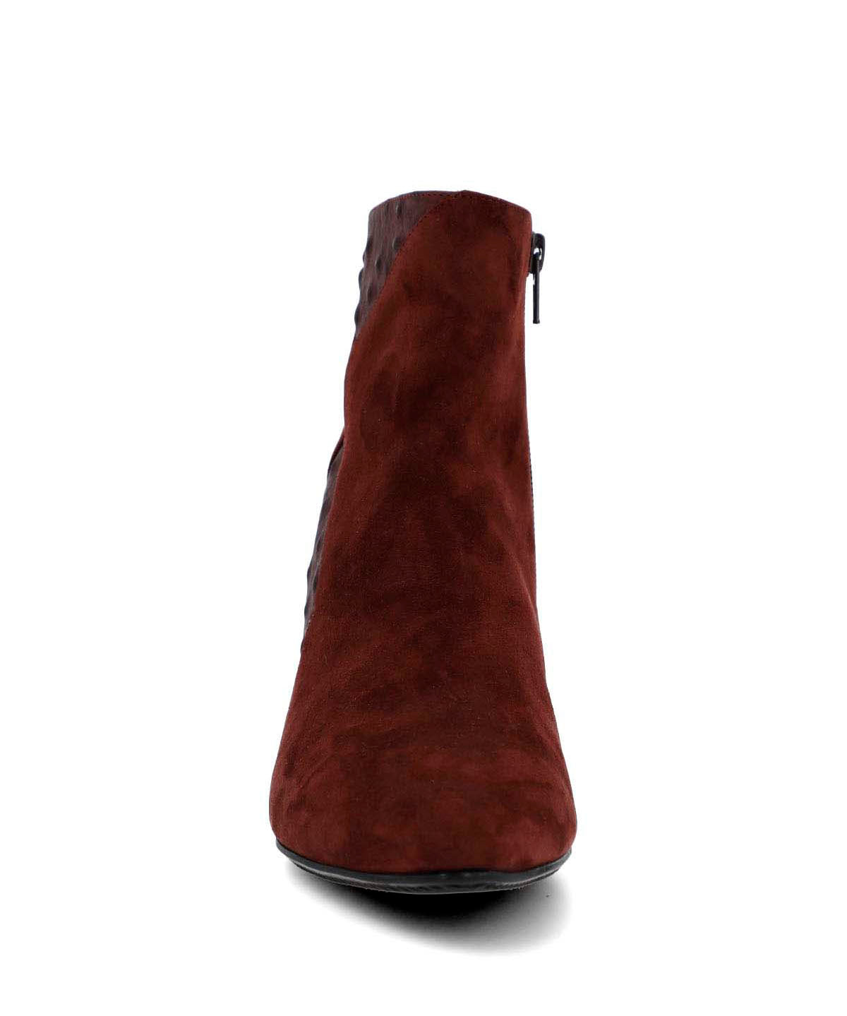 Botin Brunate Cuero Mujer Pinedo Burdeo-Hush Puppies Chile