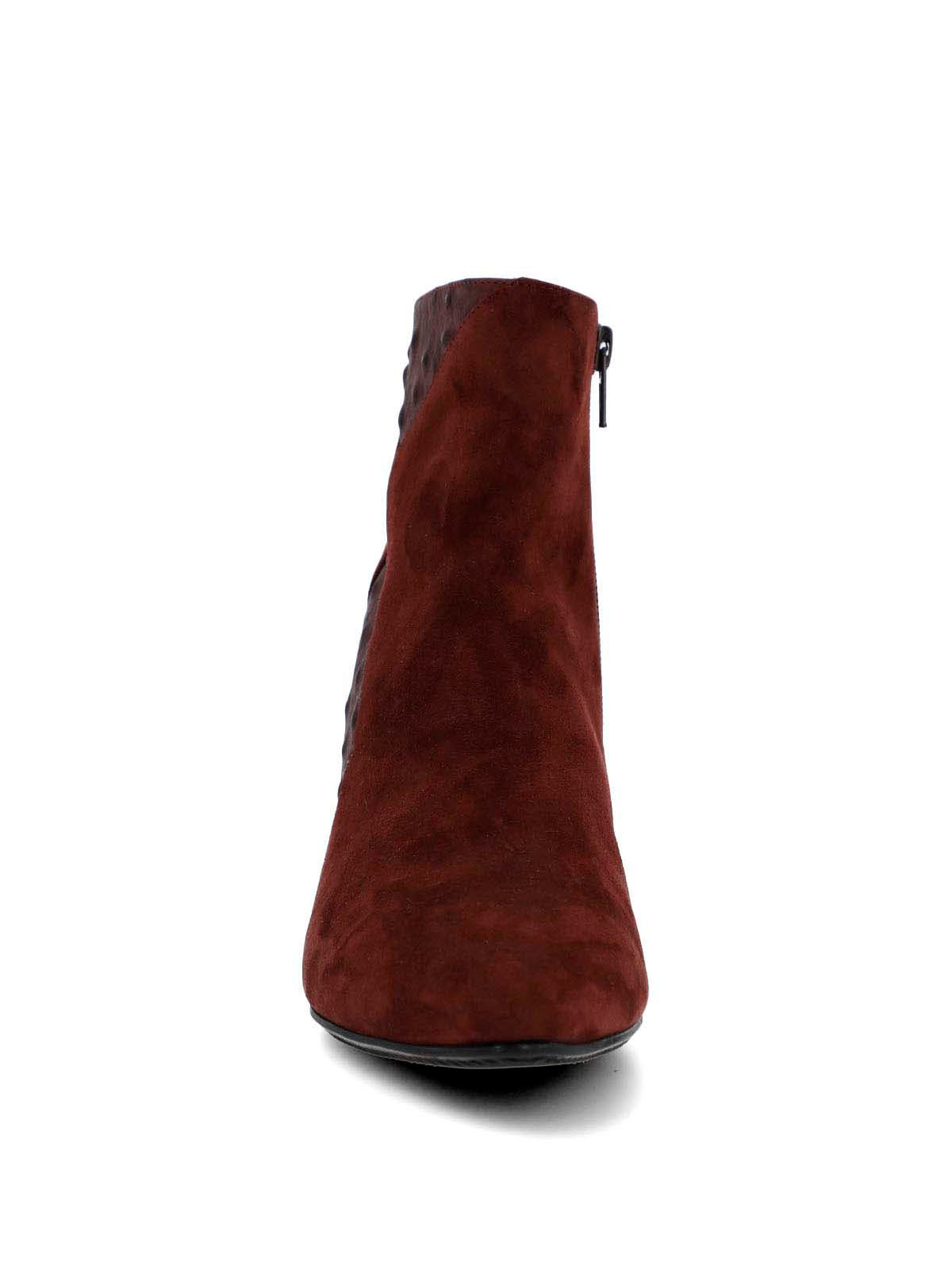 Botin Brunate Cuero Mujer Pinedo Burdeo-Hush Puppies Chile