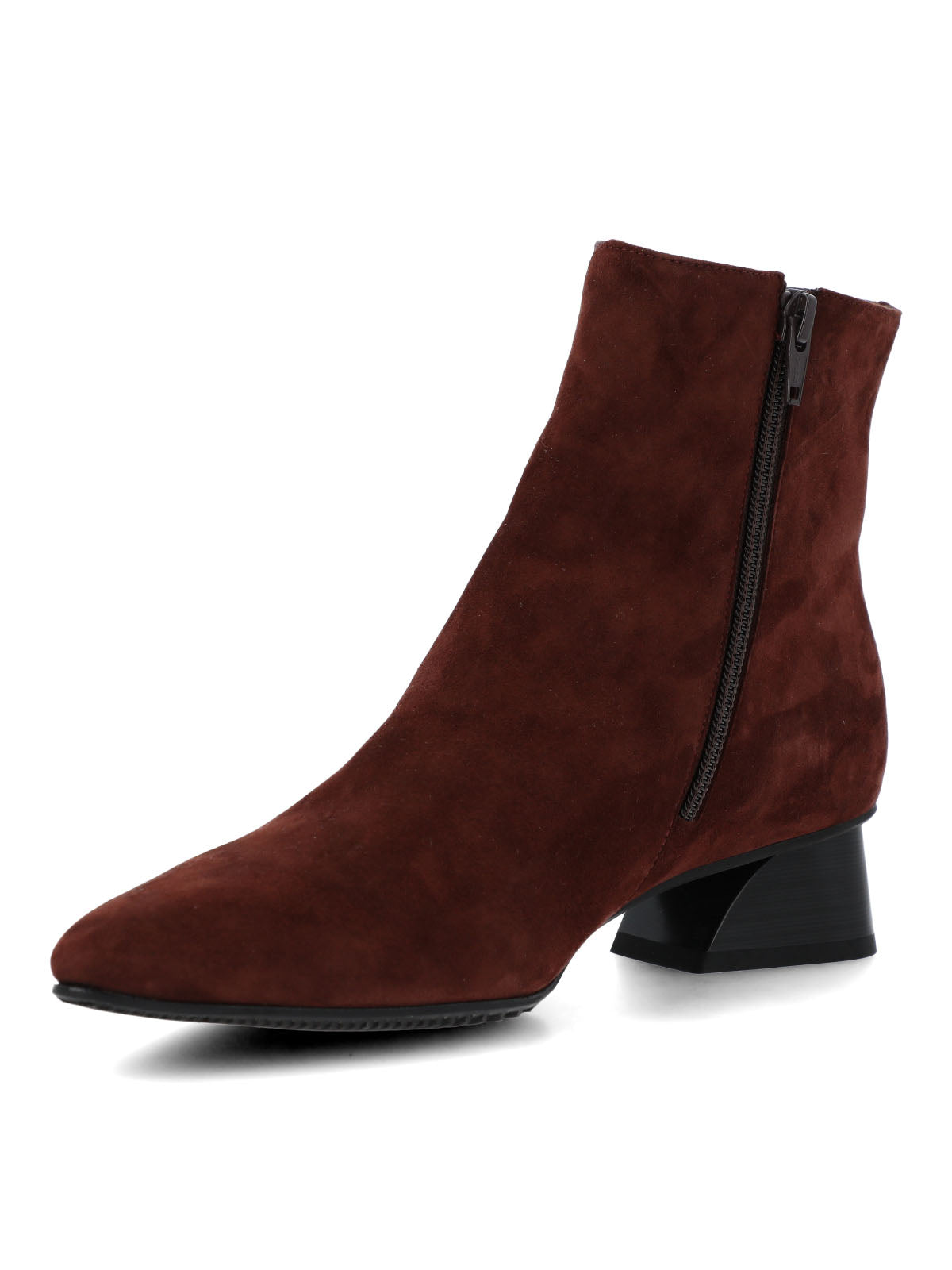Botin Brunate Cuero Mujer Pinedo Burdeo-Hush Puppies Chile