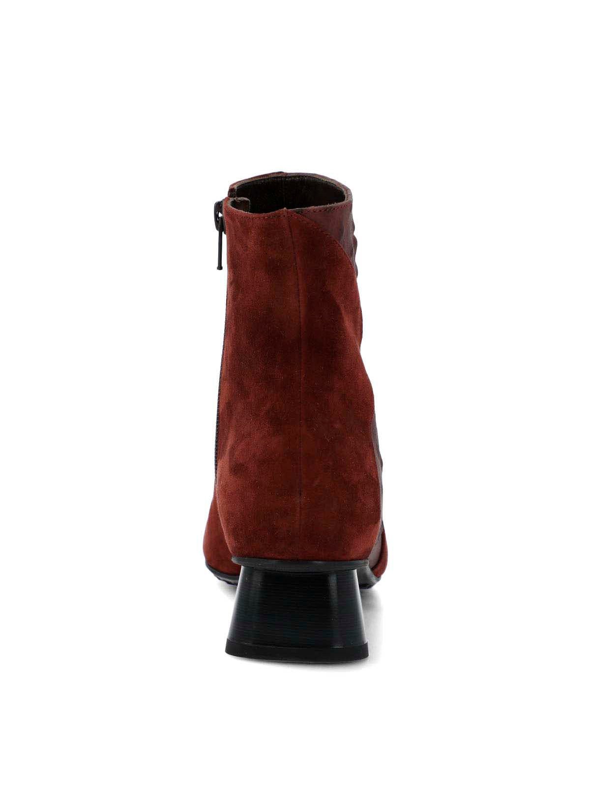 Botin Brunate Cuero Mujer Pinedo Burdeo-Hush Puppies Chile