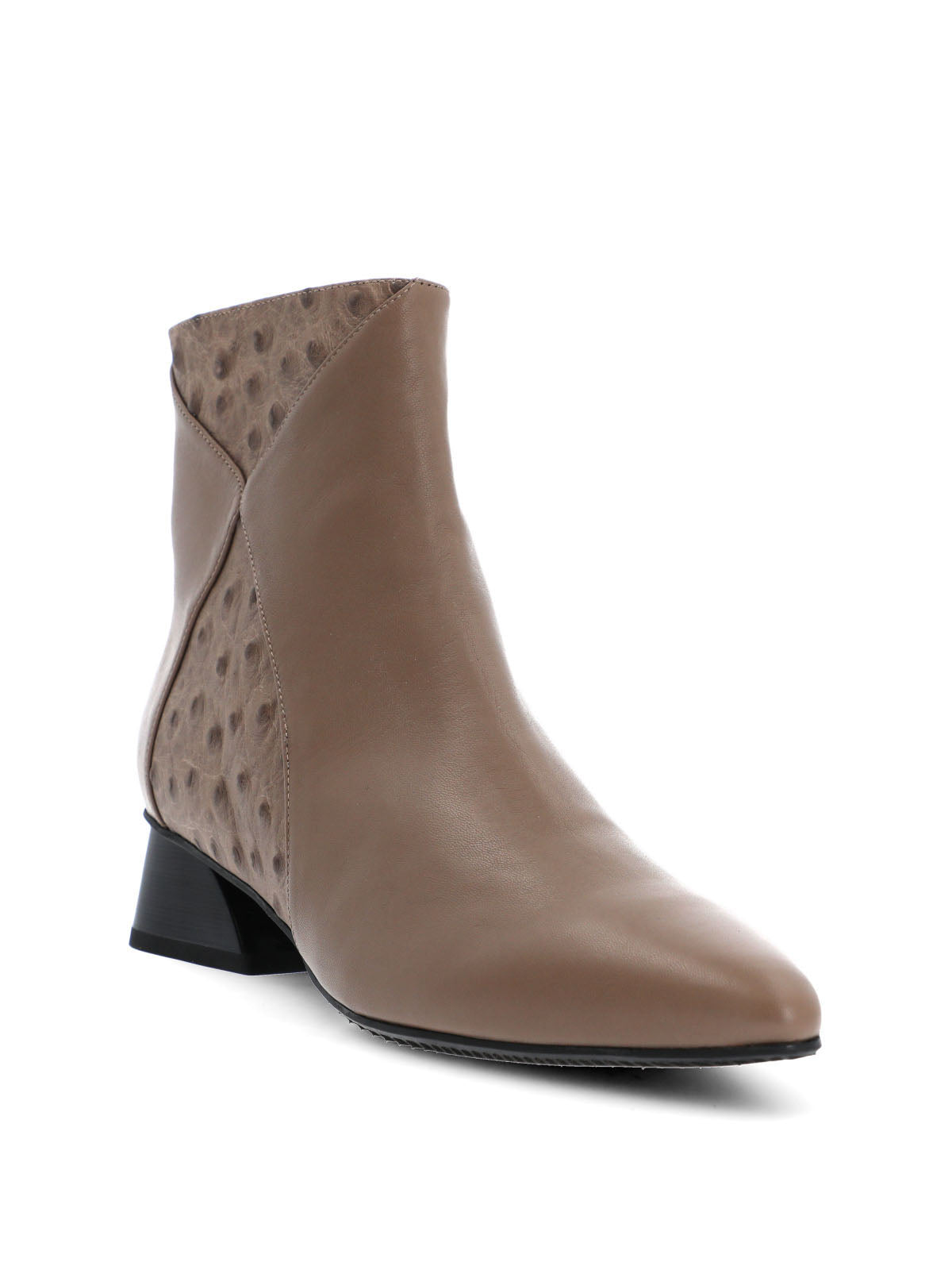 Botin Brunate Cuero Mujer Pinedo Café-Hush Puppies Chile