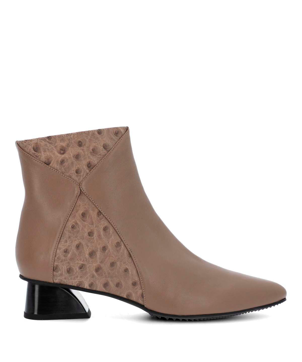 Botin Brunate Cuero Mujer Pinedo Café-Hush Puppies Chile