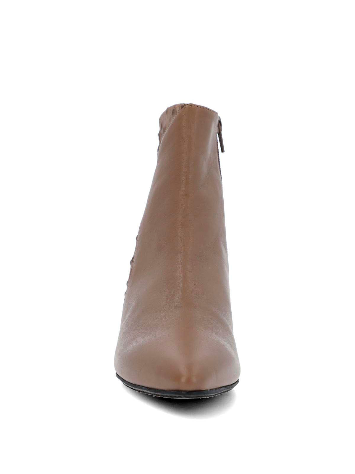 Botin Brunate Cuero Mujer Pinedo Café-Hush Puppies Chile