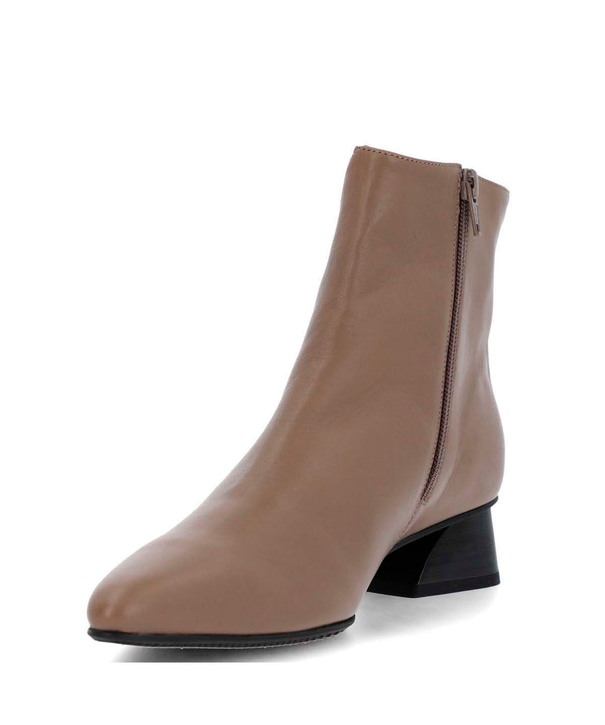 Botin Brunate Cuero Mujer Pinedo Café-Hush Puppies Chile