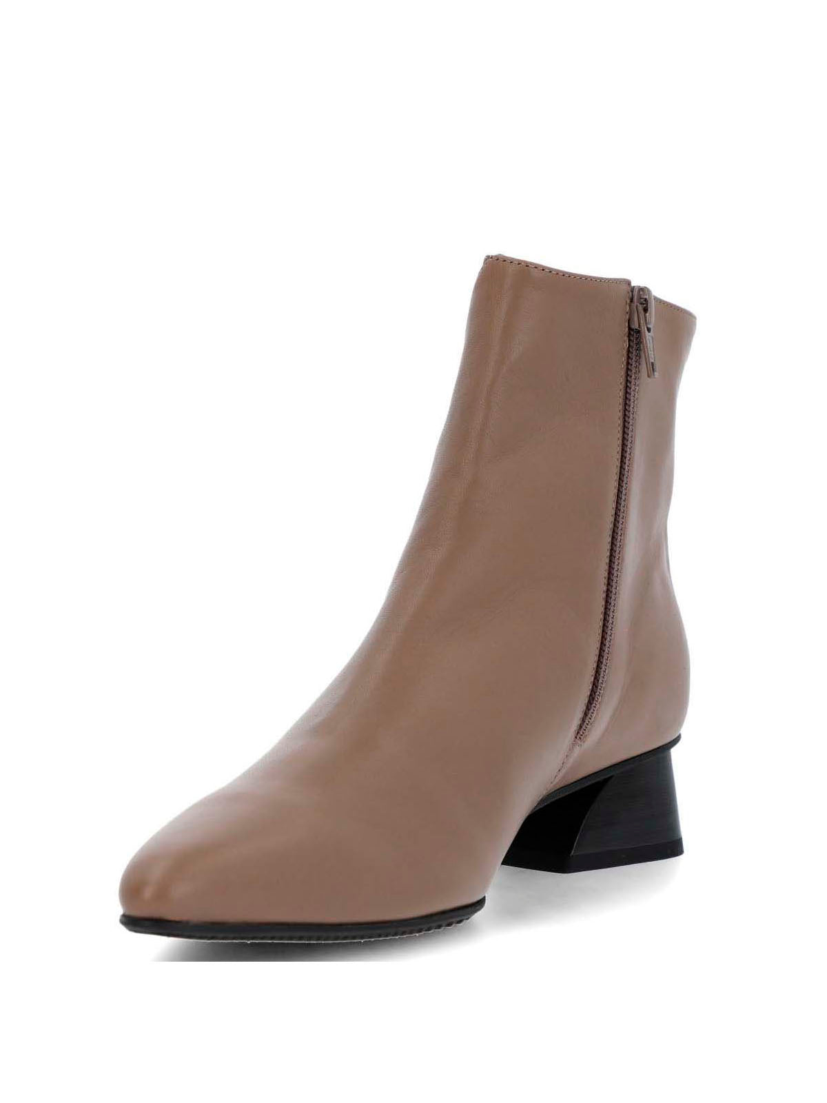 Botin Brunate Cuero Mujer Pinedo Café-Hush Puppies Chile