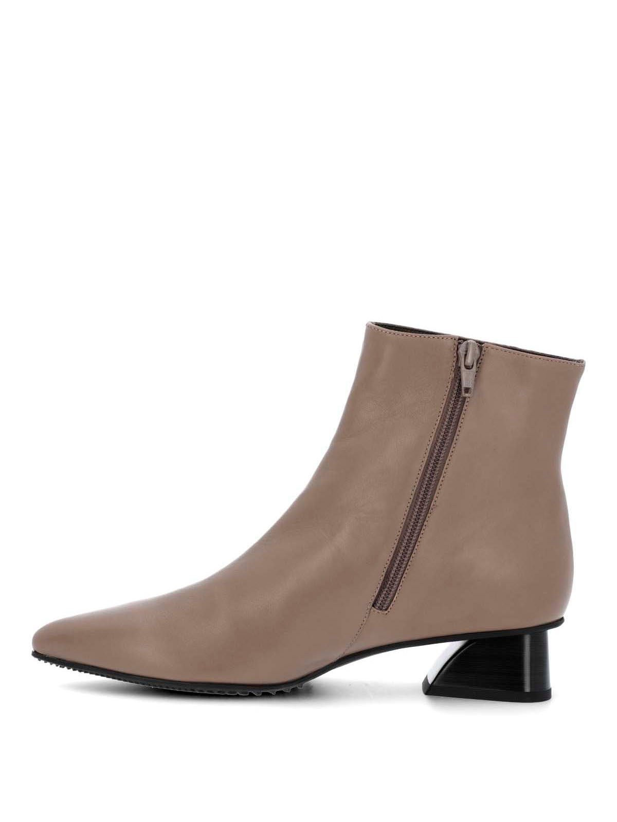 Botin Brunate Cuero Mujer Pinedo Café-Hush Puppies Chile