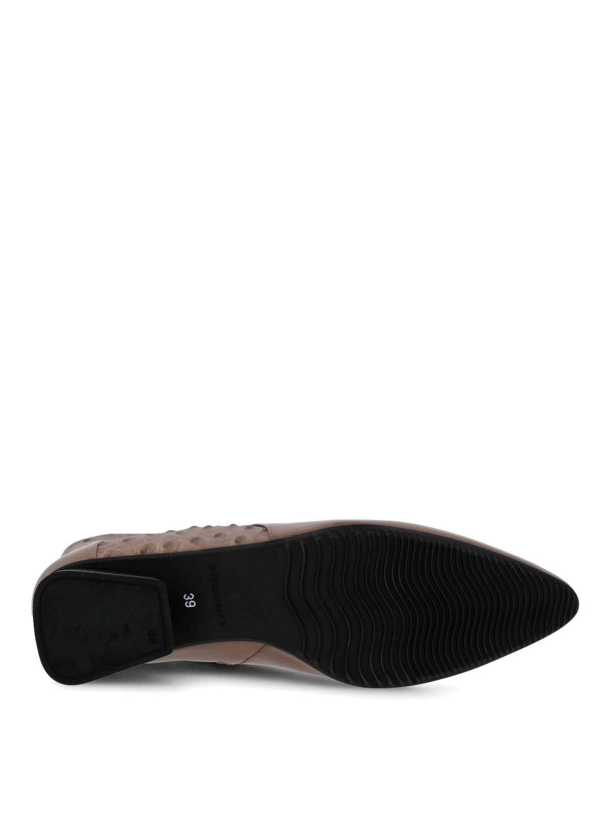 Botin Brunate Cuero Mujer Pinedo Café-Hush Puppies Chile