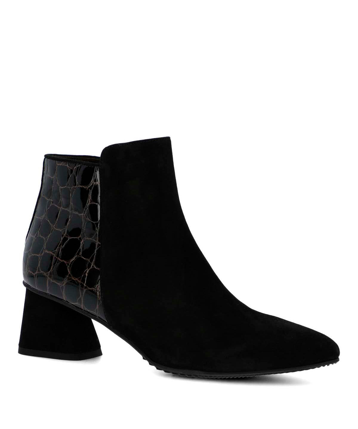 Botin Brunate Cuero Mujer Naville Negro-Hush Puppies Chile