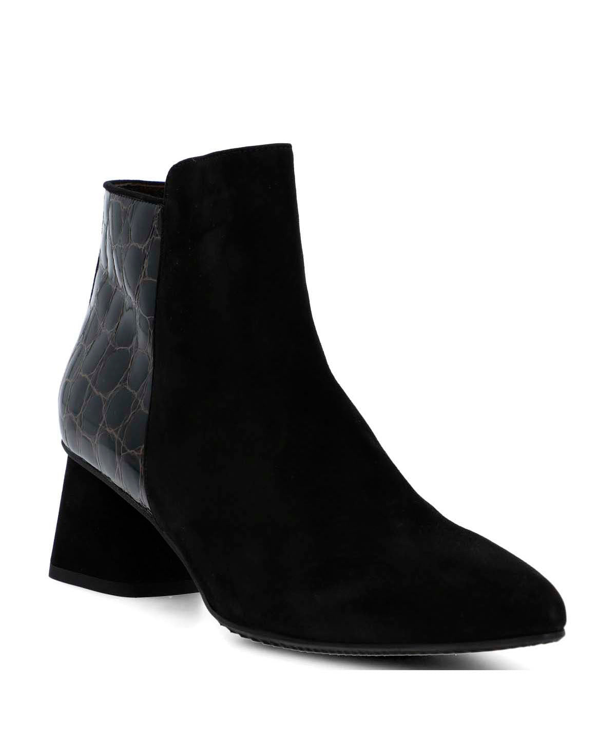 Botin Brunate Cuero Mujer Naville Negro-Hush Puppies Chile