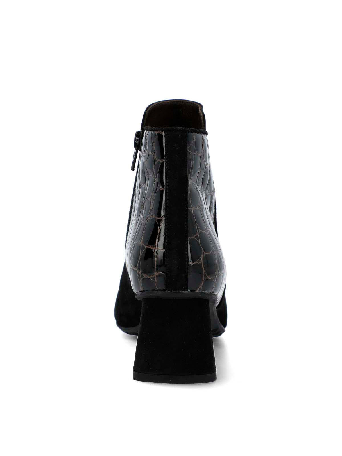 Botin Brunate Cuero Mujer Naville Negro-Hush Puppies Chile