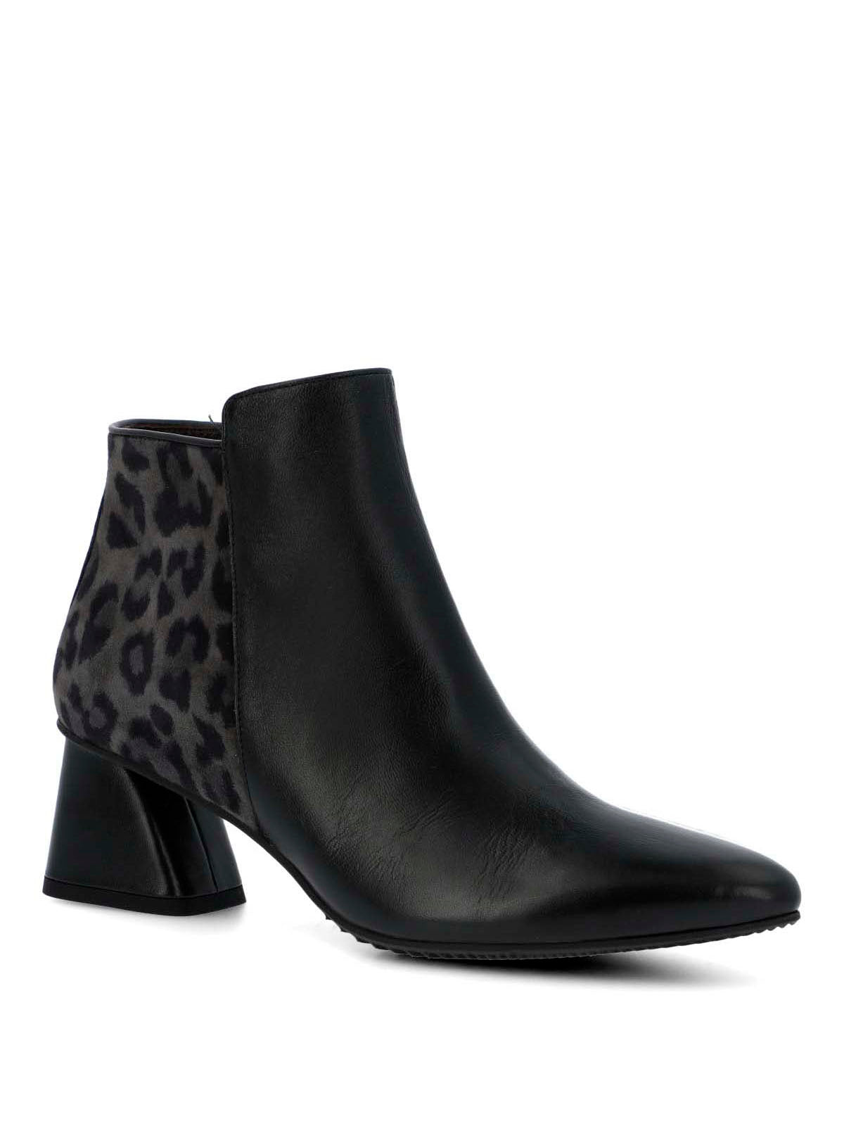 Botin Brunate Cuero Mujer Naville Gris -Hush Puppies Chile