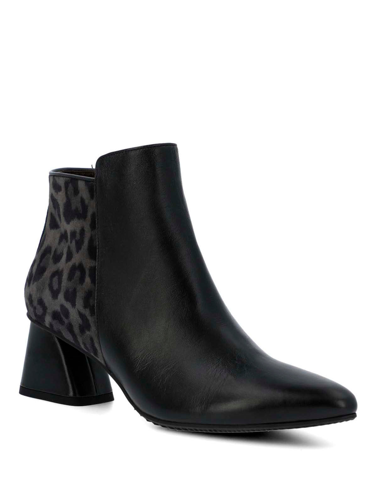 Botin Brunate Cuero Mujer Naville Gris -Hush Puppies Chile