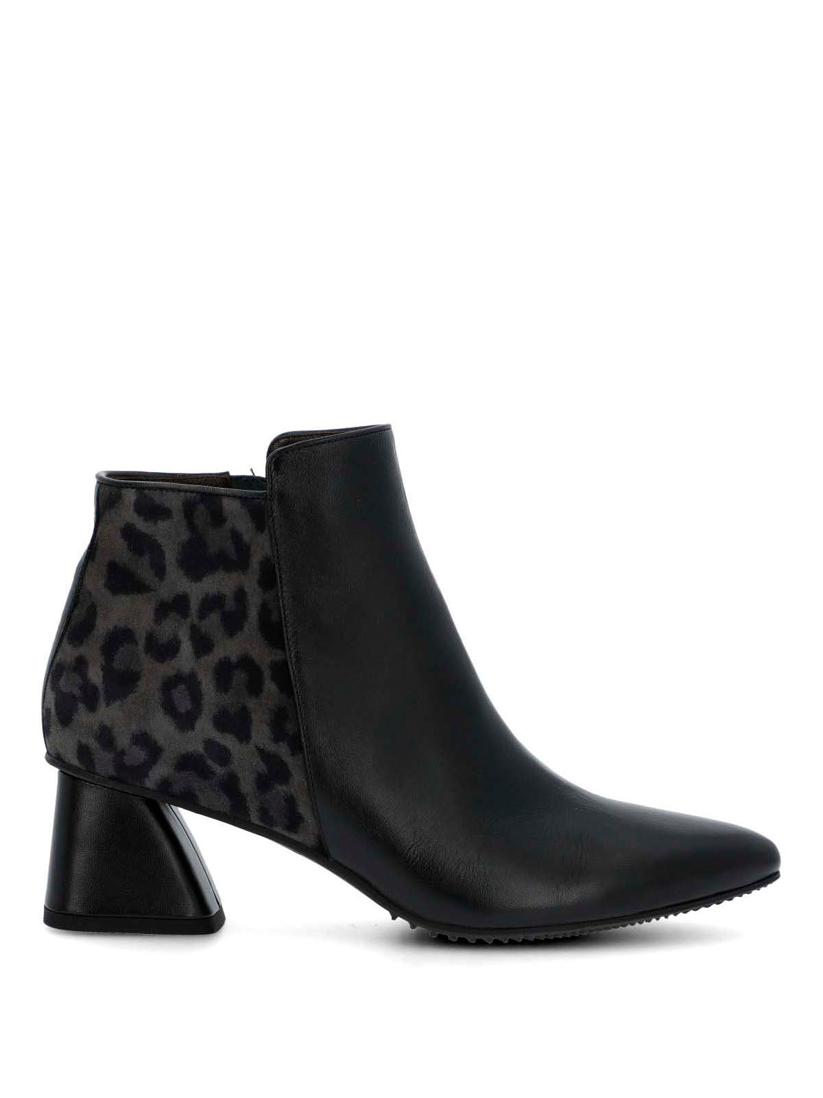 Botin Brunate Cuero Mujer Naville Gris -Hush Puppies Chile
