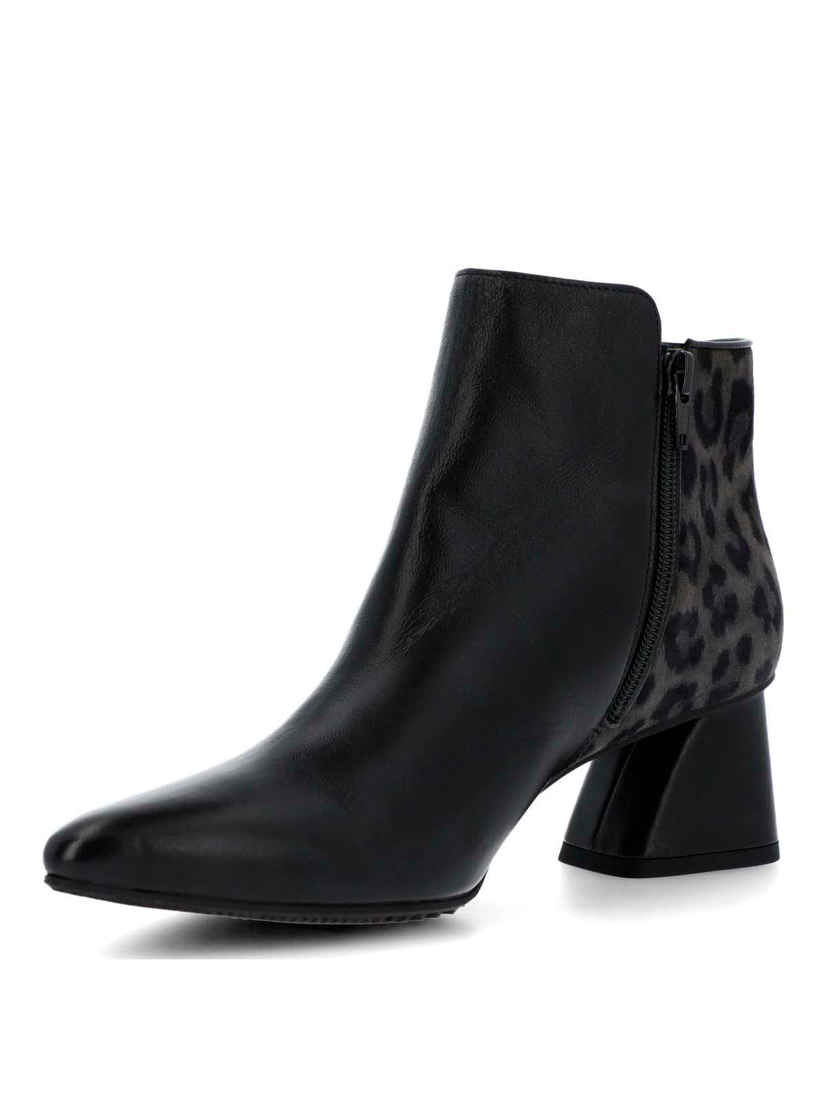 Botin Brunate Cuero Mujer Naville Gris -Hush Puppies Chile